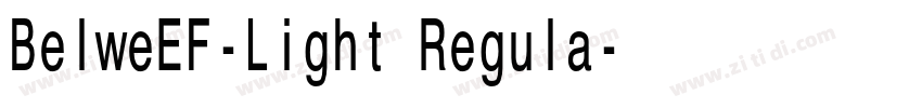 BelweEF-Light Regula字体转换 BelweEF-Light Regula字体转换